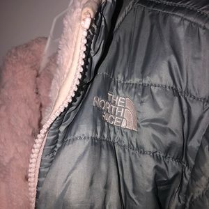 Toddler North Face reversible winter jacket